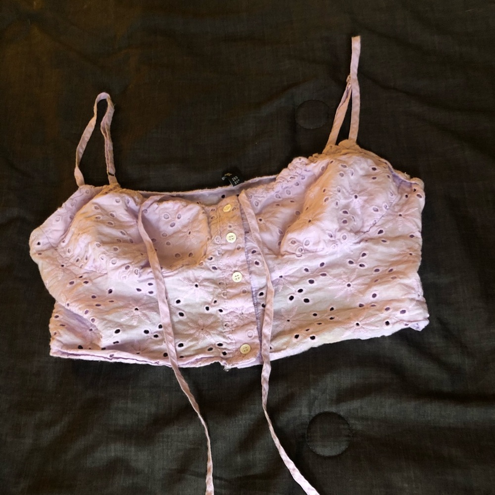 Light Purple Crop Top